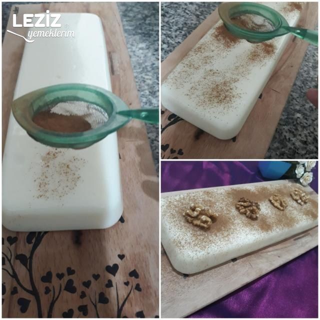 Yalancı Tavuk Göğsü Tatlısı Nasıl Yapılır?
