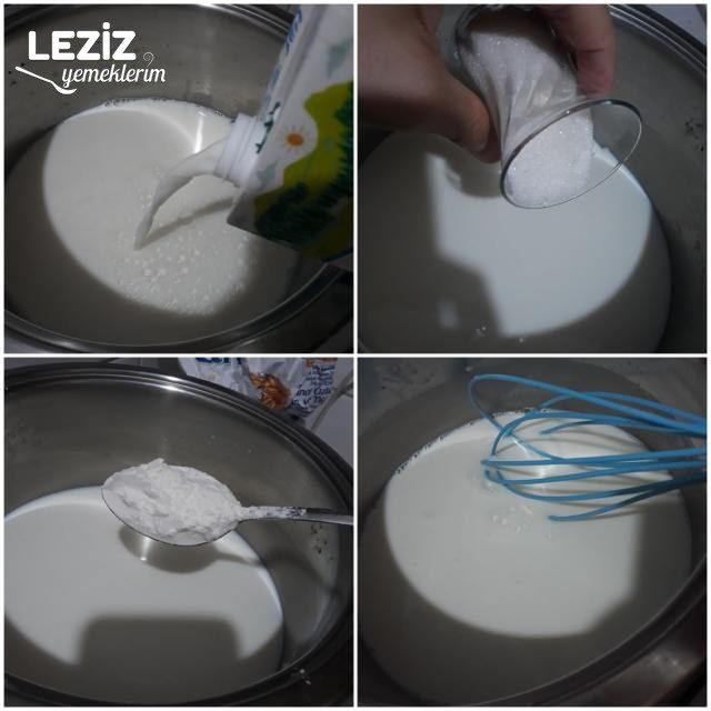 Yalancı Tavuk Göğsü Tatlısı Nasıl Yapılır?