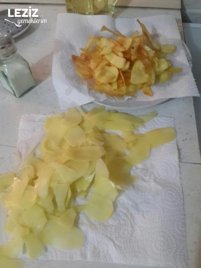 Ev Yapımı Patates Cipsi