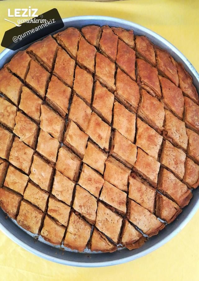 Cevizli Ev Baklavası (Muhteşem Oldu - Tam Kıvamında)