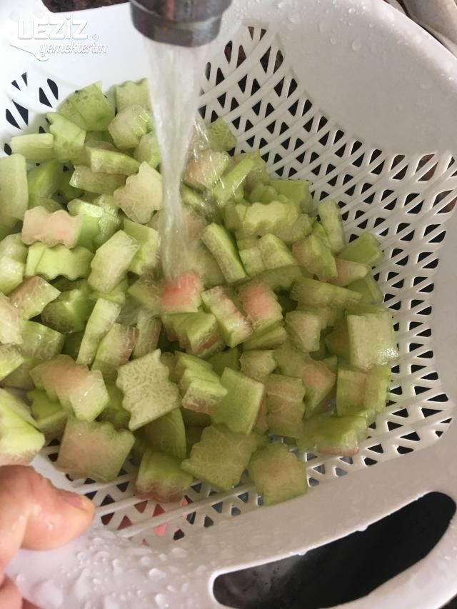 Karpuz Kabuğu Reçeli Yapımı