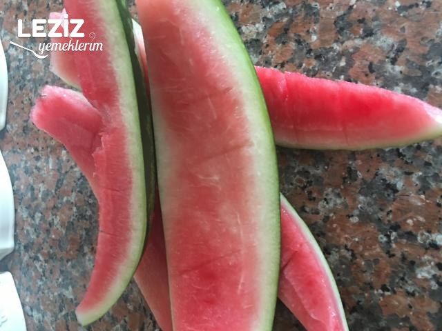 Karpuz Kabuğu Reçeli Yapımı