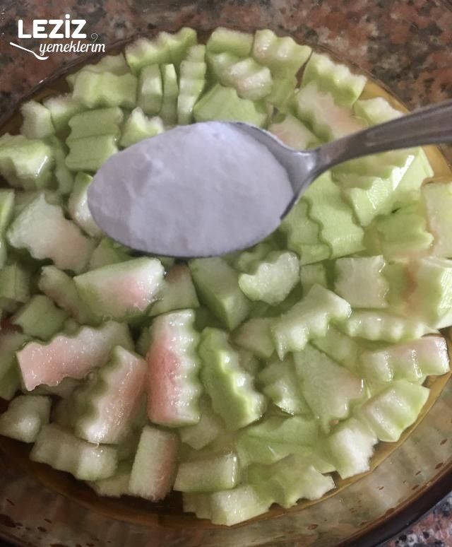 Karpuz Kabuğu Reçeli Yapımı