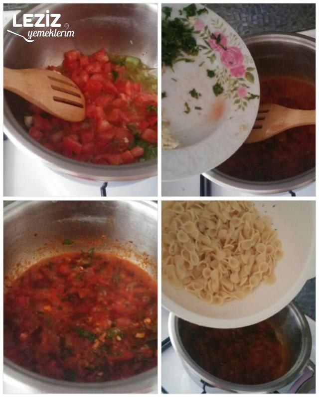 Sebzeli Makarna Tarifi