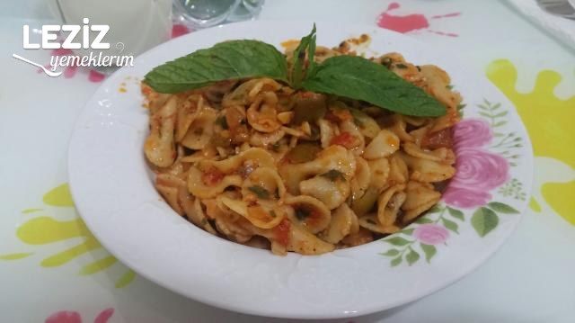 Sebzeli Makarna Tarifi