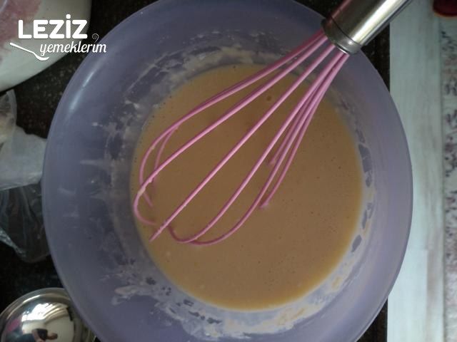 Evde Pankekten Waffle