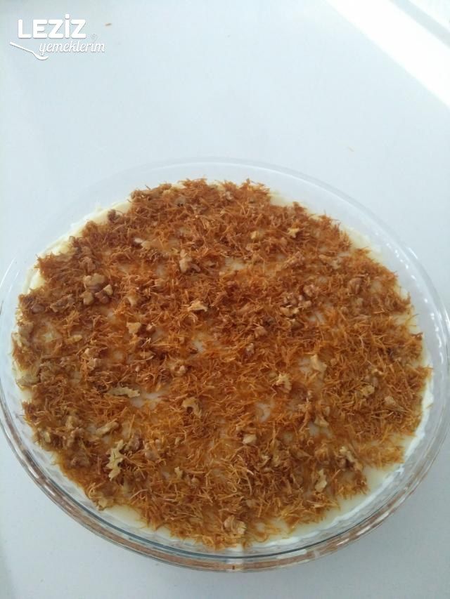 Şahane Kadayıflı Muhallebi