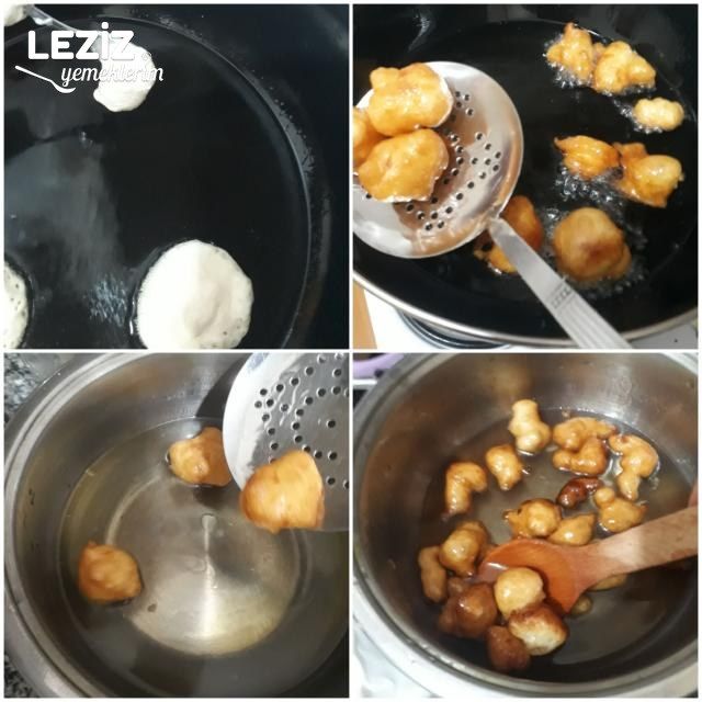 Çıtır Çıtır Ballı Lokma Tatlısı