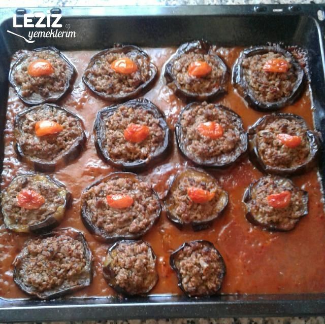 Kıymalı Bostan Patlıcan Kebabı
