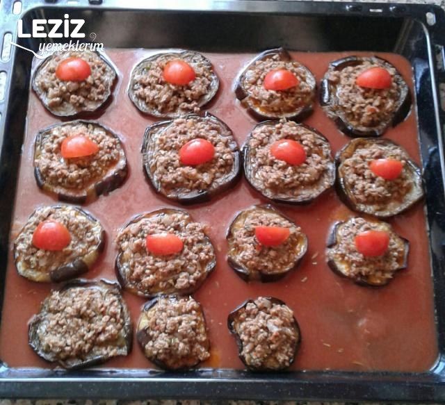 Kıymalı Bostan Patlıcan Kebabı