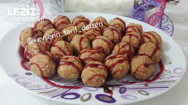 Pişmeyen Sade Kurabiye