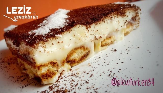 Tiramisu Tadında 10 Dk. Pastası (Bomba Lezzet)