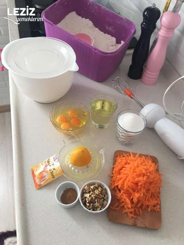 Havuçlu Limonlu Kek