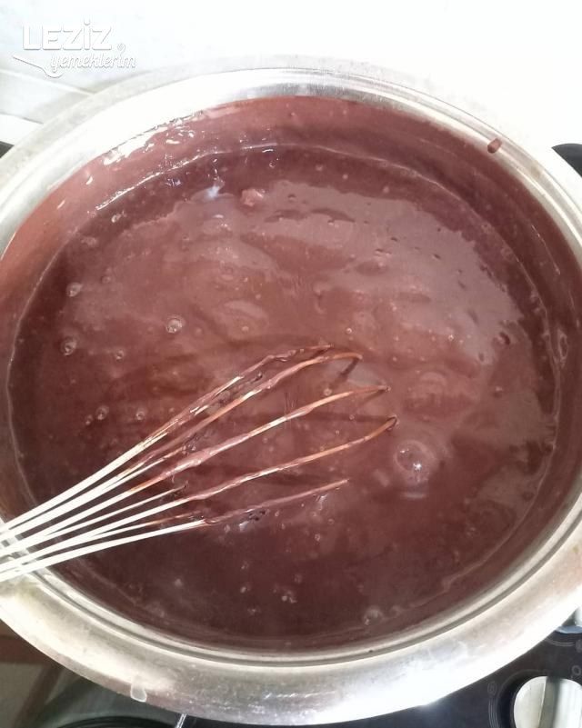 Kakaolu Çikolatalı Ev Yapımı Puding