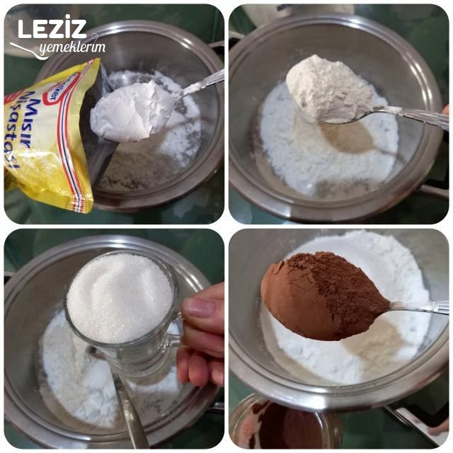 Kakaolu Çikolatalı Ev Yapımı Puding