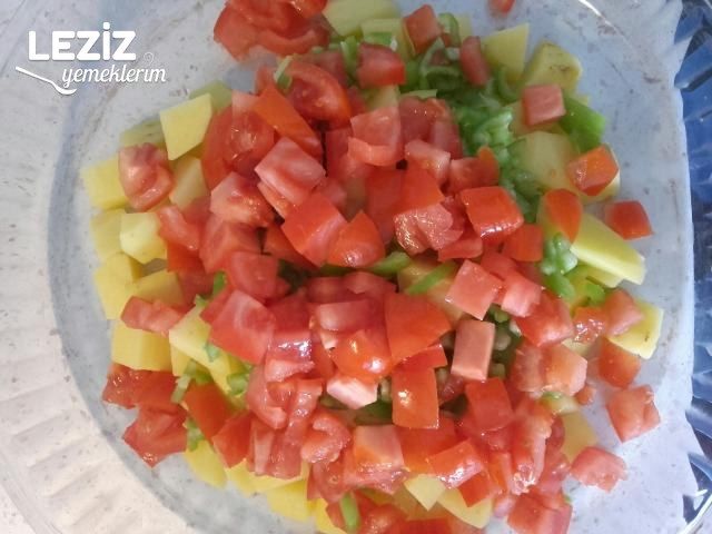 Fırında Kuşbaşı Etli Patates