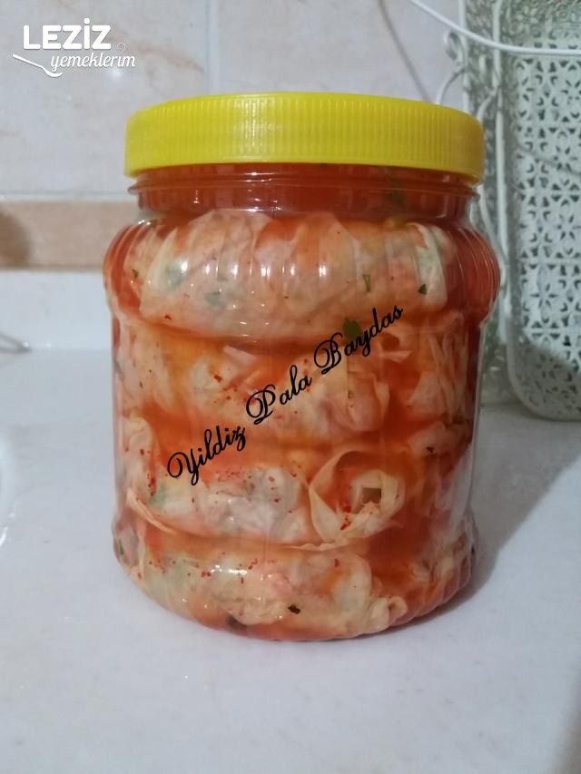 Lahana Sarması Turşusu