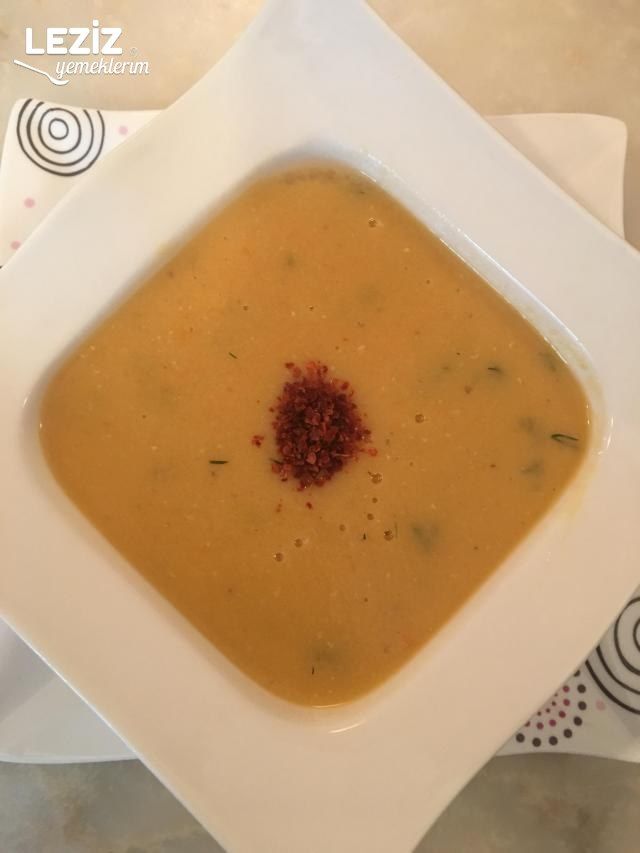 Kabaklı Mercimek Çorbası