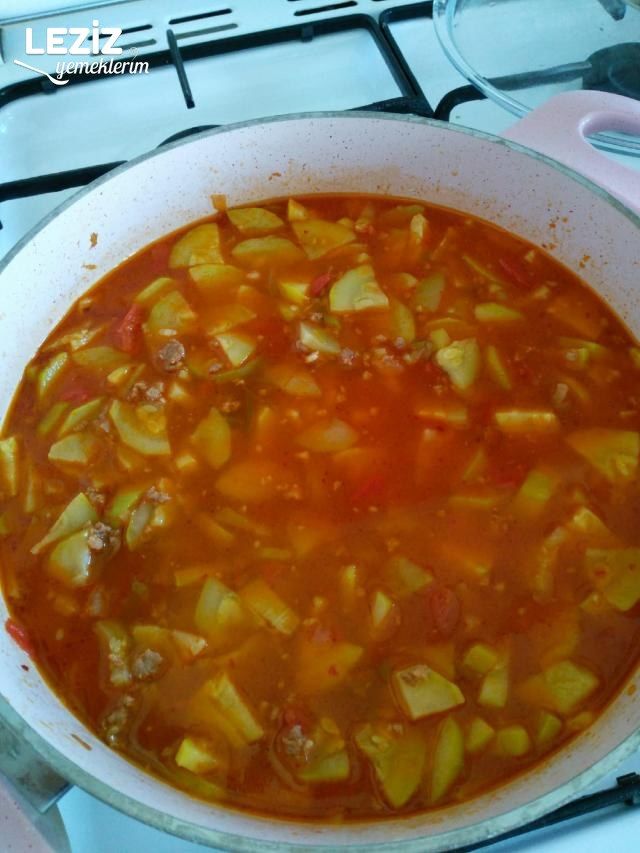 Kıymalı Kabak Yemeği