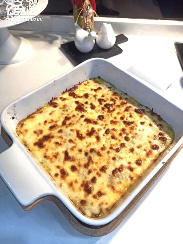 Beşamel Soslu Pırasa