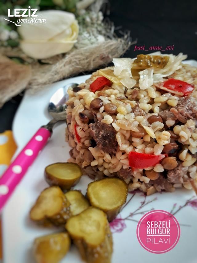 Doyurucu Etli Sebzeli Bulgur Pilavı