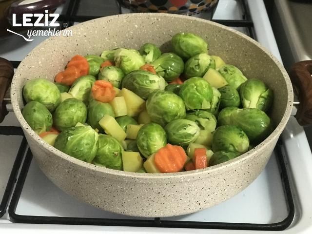 Nefis Zeytinyağlı Brüksel Lahanası