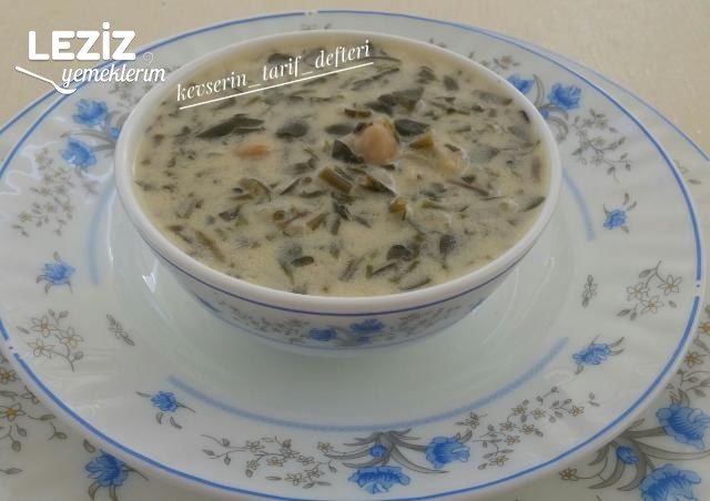 Terbiyeli Yoğurtlu Semizotu Çorbası