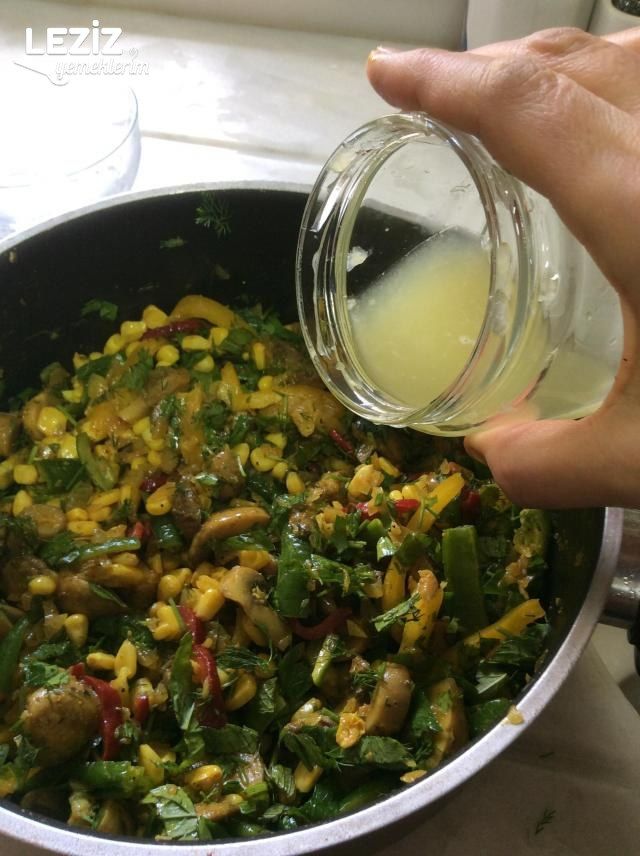 Mantarlı Salata