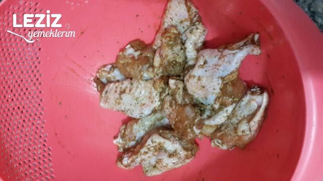 Mangal Tadında Tavada Tavuk Kanat