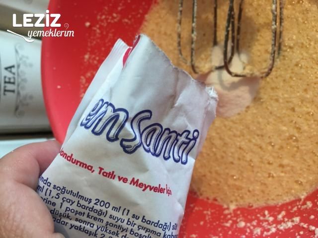 Krem Şantili Kek Tarifi