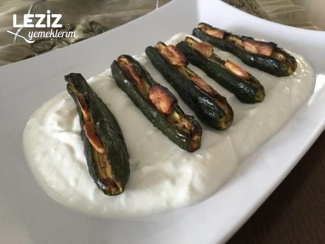Fırında Mini Girit Kabak
