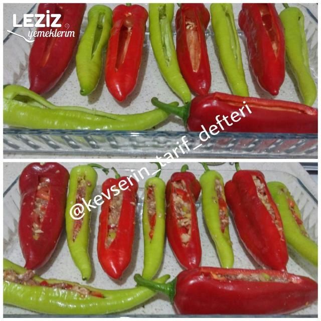 Kırmızı Kapya Ve Çarliston Biber Kebabı