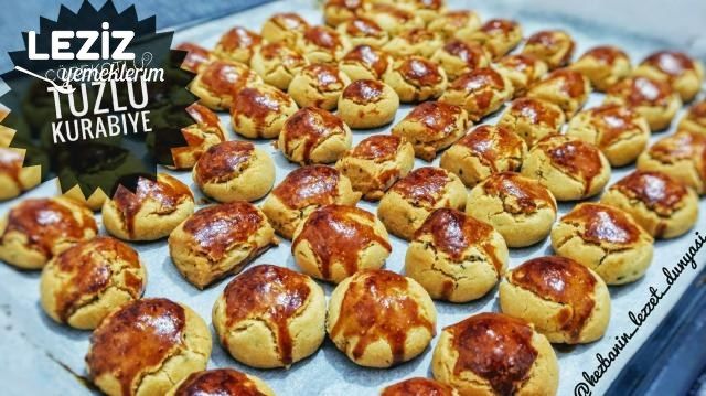Çok Lezzetli Tuzlu Çay Kurabiyesi