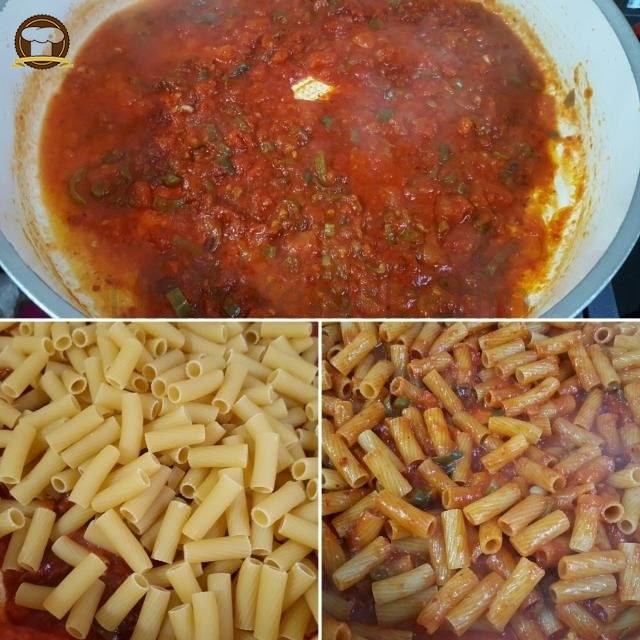 Acı Soslu Demleme Makarna Tarifi