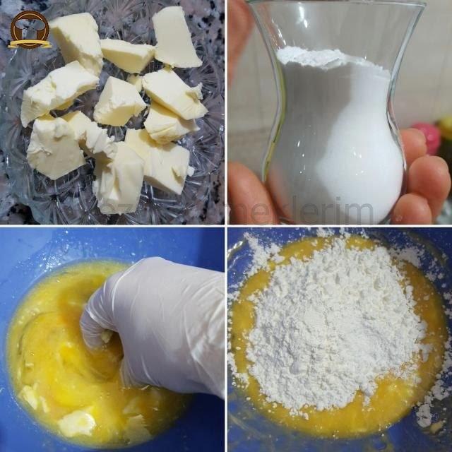Pratik Ağızda Dağılan Tırtıl Kurabiye