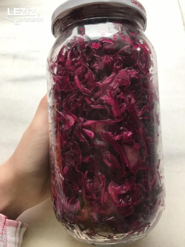 Nefis Mor Lahana Turşusu