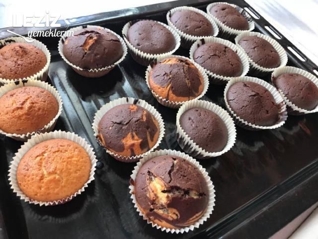 İki Renkli Muffin