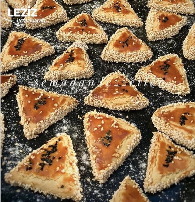 Üçgen  Tuzlu Kurabiye