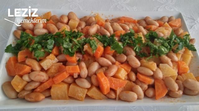 Zeytinyağlı Barbunya Tarifi (Tam Ölçü)