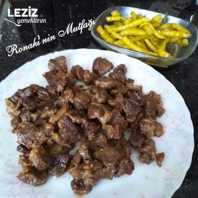 Lokum Gibi Kuzu Eti Kavurma