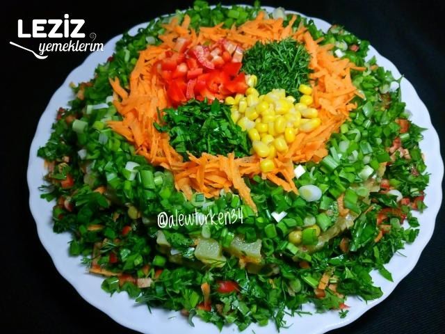 Bol Malzemeli Patates Salatası