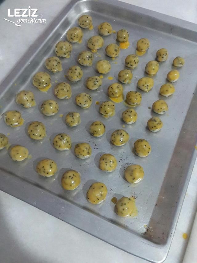 Tek Atımlık Çörek Otlu Kurabiye