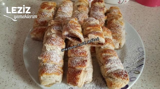 Çikolatalı Muzlu Milföylerim
