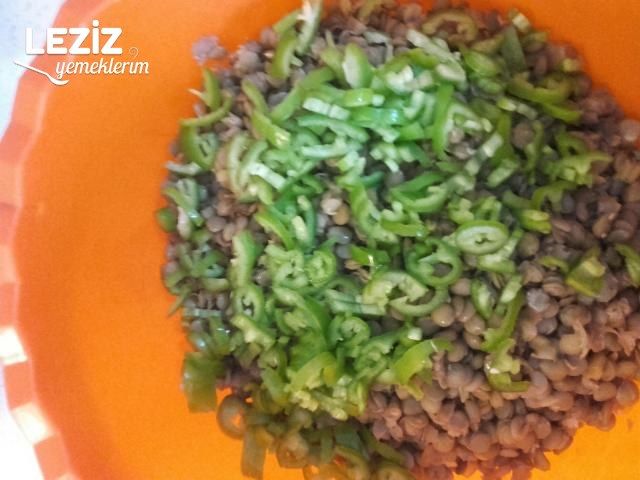 Yeşil Mercimek Salatası (Vitamin Deposu)