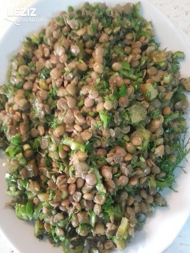 Yeşil Mercimek Salatası (Vitamin Deposu)