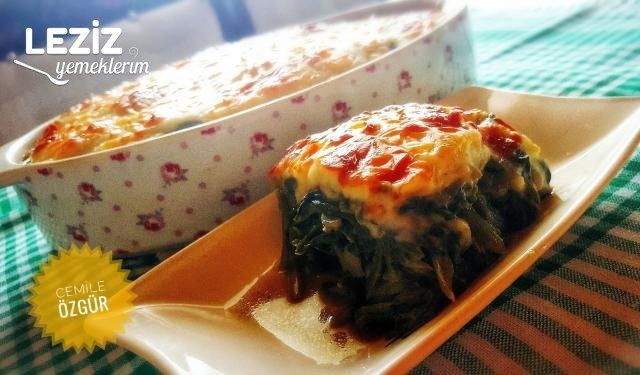 Beşamel Soslu Ispanak Graten Tarifi
