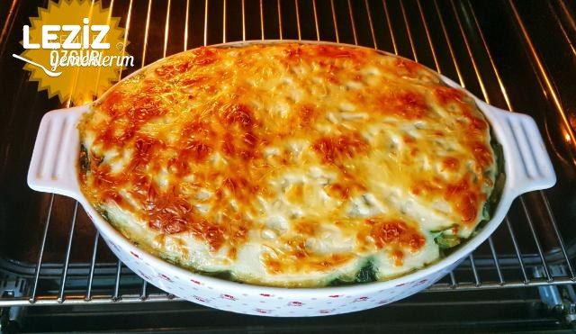 Beşamel Soslu Ispanak Graten Tarifi