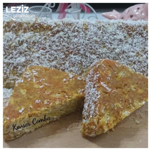 Havuçlu Mozaik Pasta (Harika Lezzet)