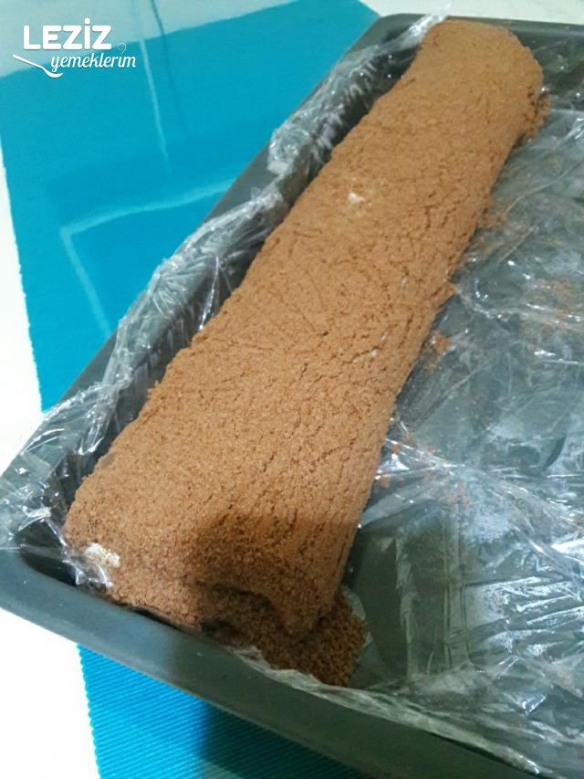 Damla Sakızlı Bisküvili Rulo Tatlı
