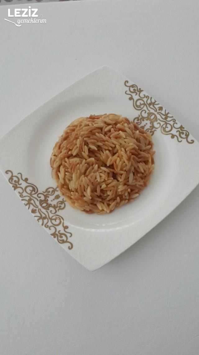 Arpa Şehriye Pilavı Yapılışı